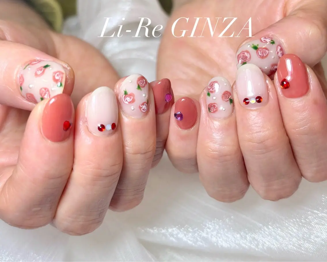 ネイル ハンドネイル Li-Re GINZAのネイルデザイン