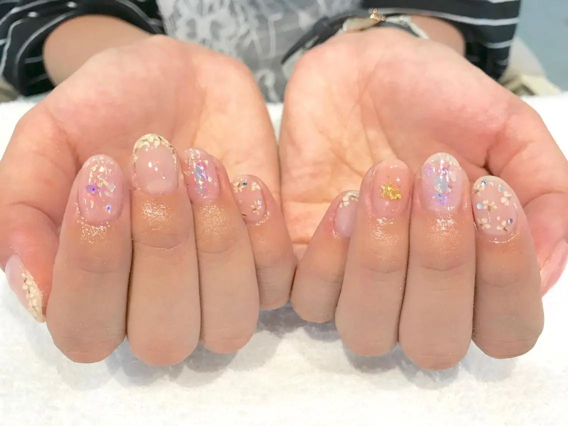 ネイル フラワーネイル NARUMI HYODOのネイルデザイン