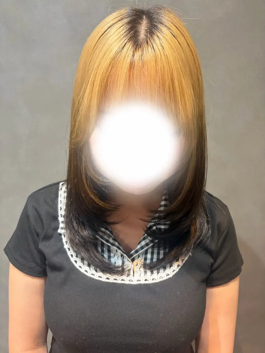 ミディアム カラー カット トリートメント 🎀ayana /仙台/艶カラー🎀のヘアスタイル
