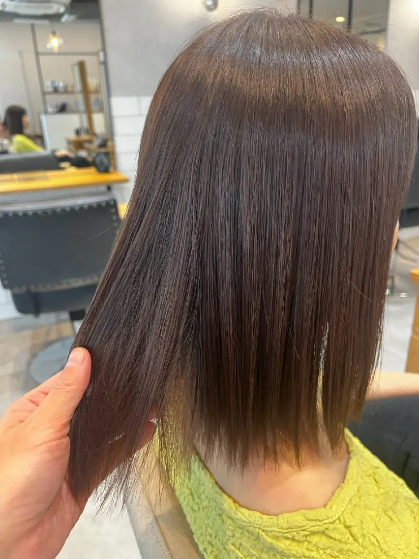 🌿ワンカラー|高彩度カラー(黒染めは対象外となります🙇♀️)の写真