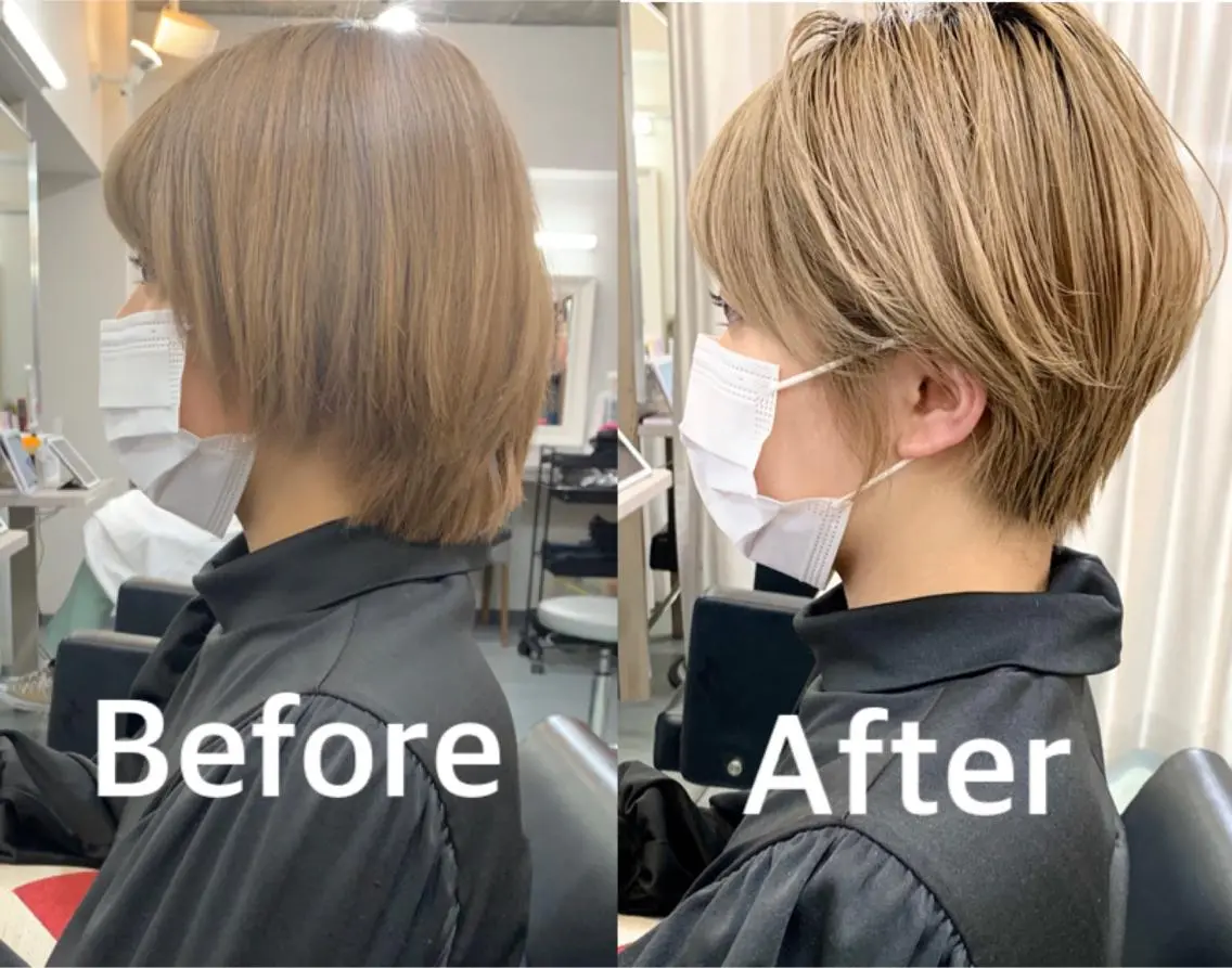 ショート ショート特化美容師 大阪京橋　大本　渉のヘアスタイル