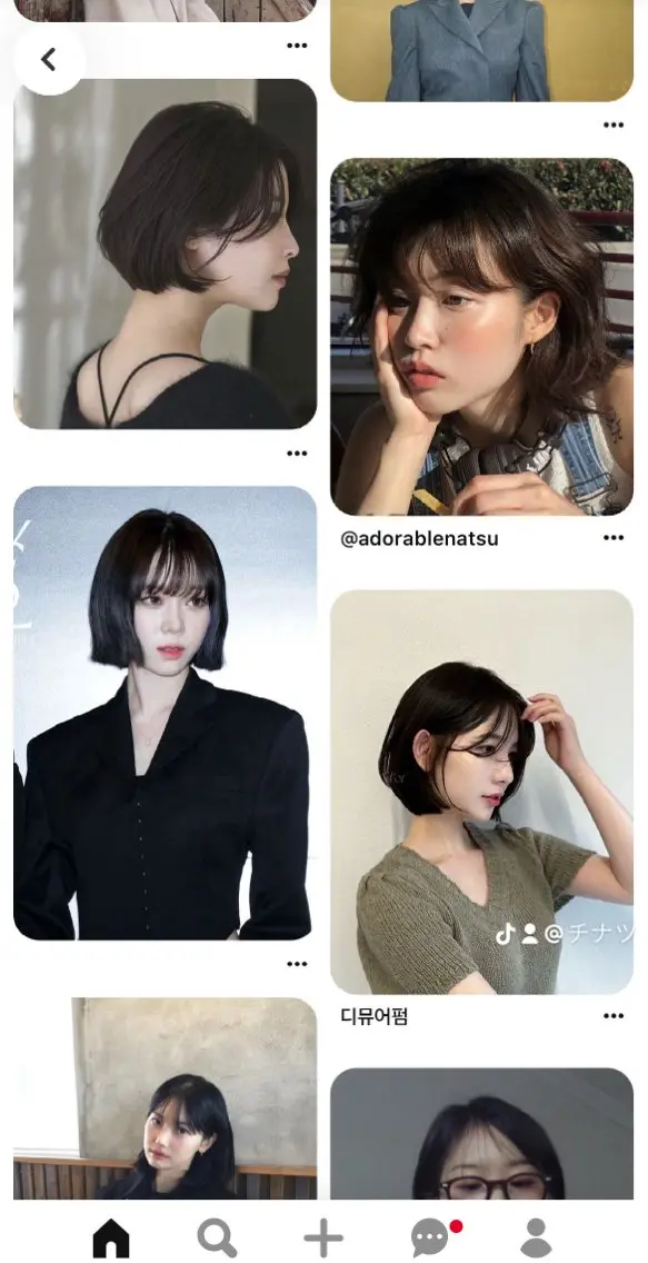 ミディアム カラー カット ヘアカラー トリートメント 表参道🌿赤み消し カラー/チナツのヘアスタイル