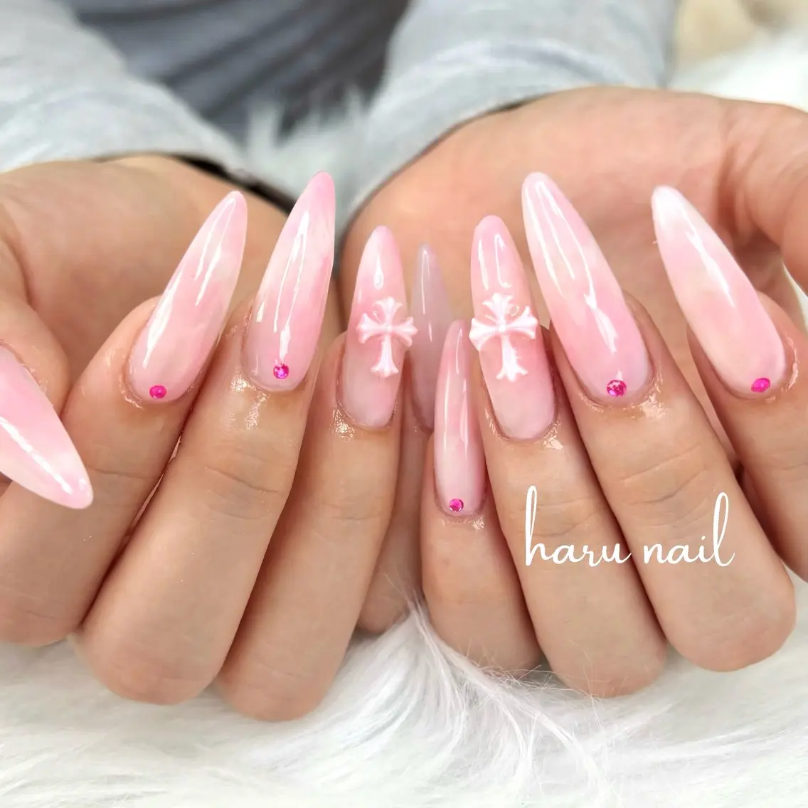 ネイル ハンドネイル harunail Shionのネイルデザイン