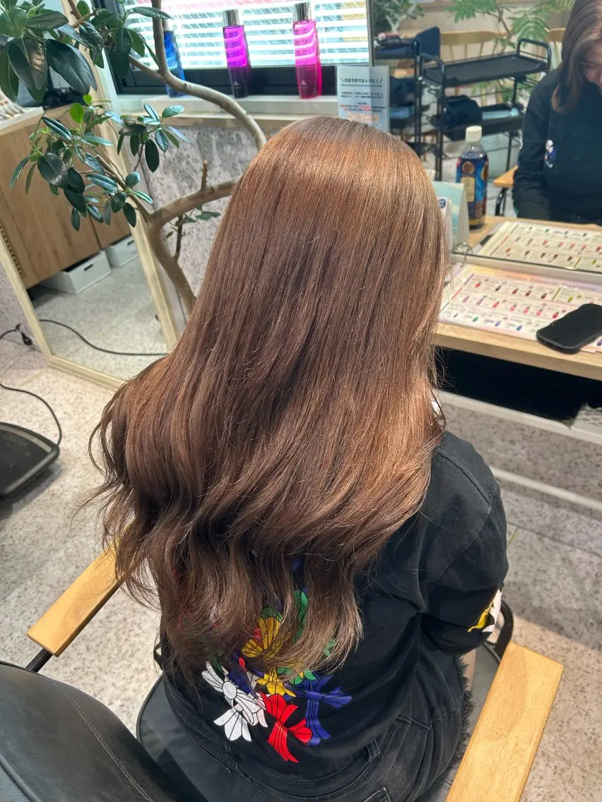 カラー ♡透明感カラー★ ネイル/しの♡のヘアスタイル