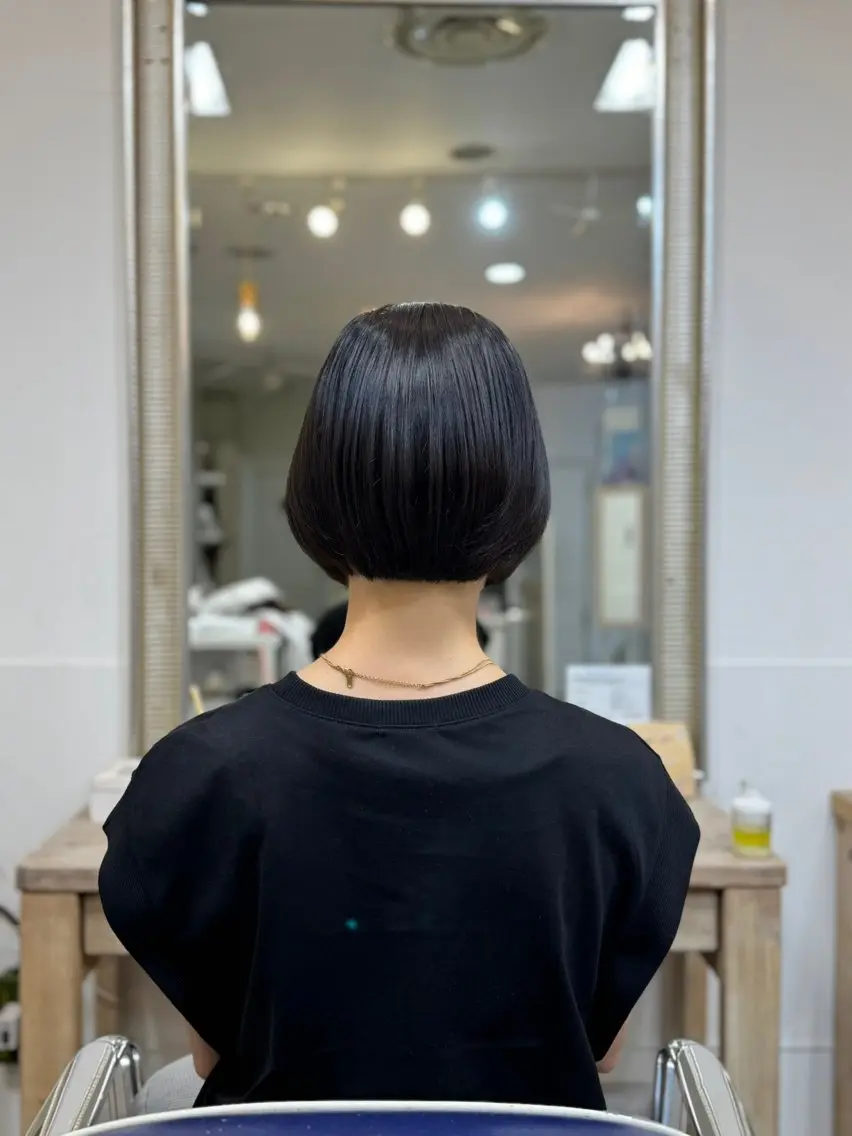 ショート ボブ 仲田 大記のヘアスタイル