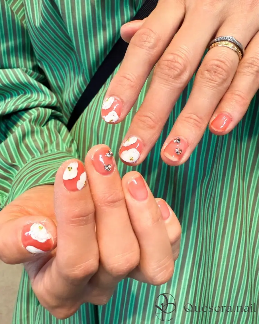 ネイル 春ネイル Quesera. nail  yuuのネイルデザイン