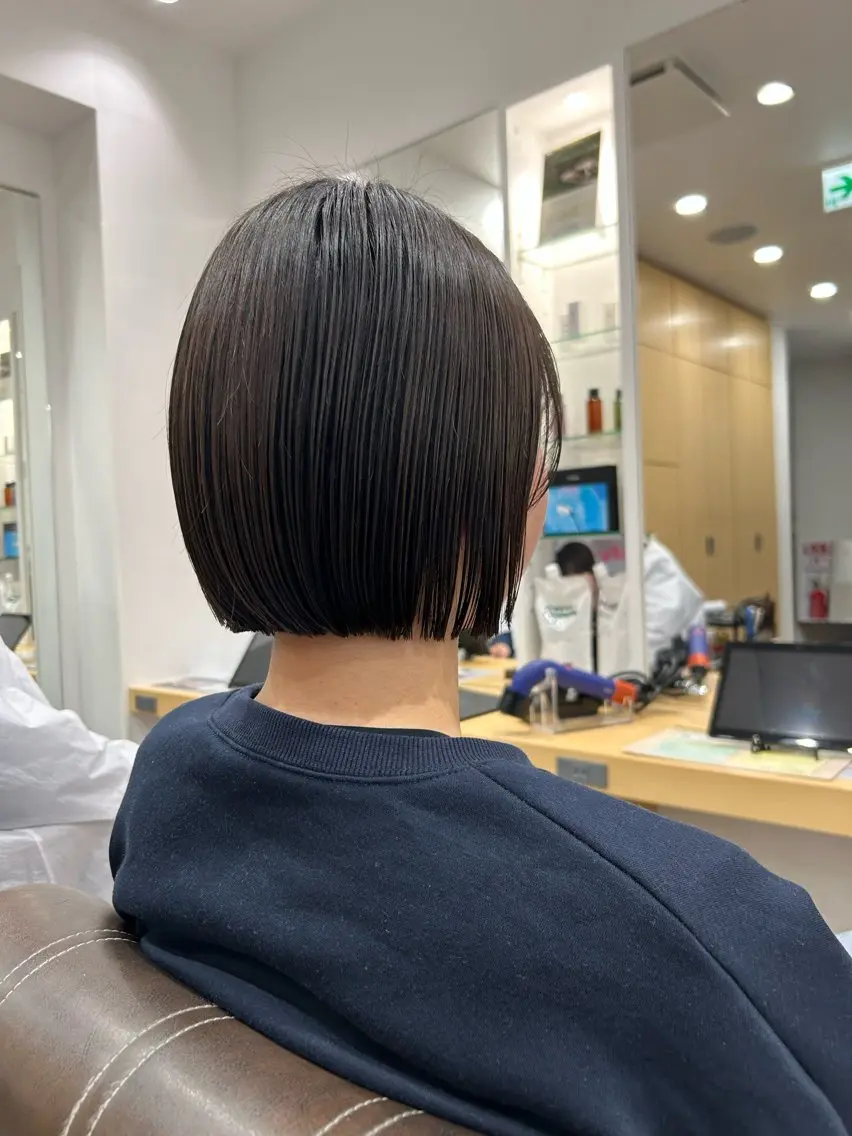 ショート ボブ 秋津 琉花のヘアスタイル