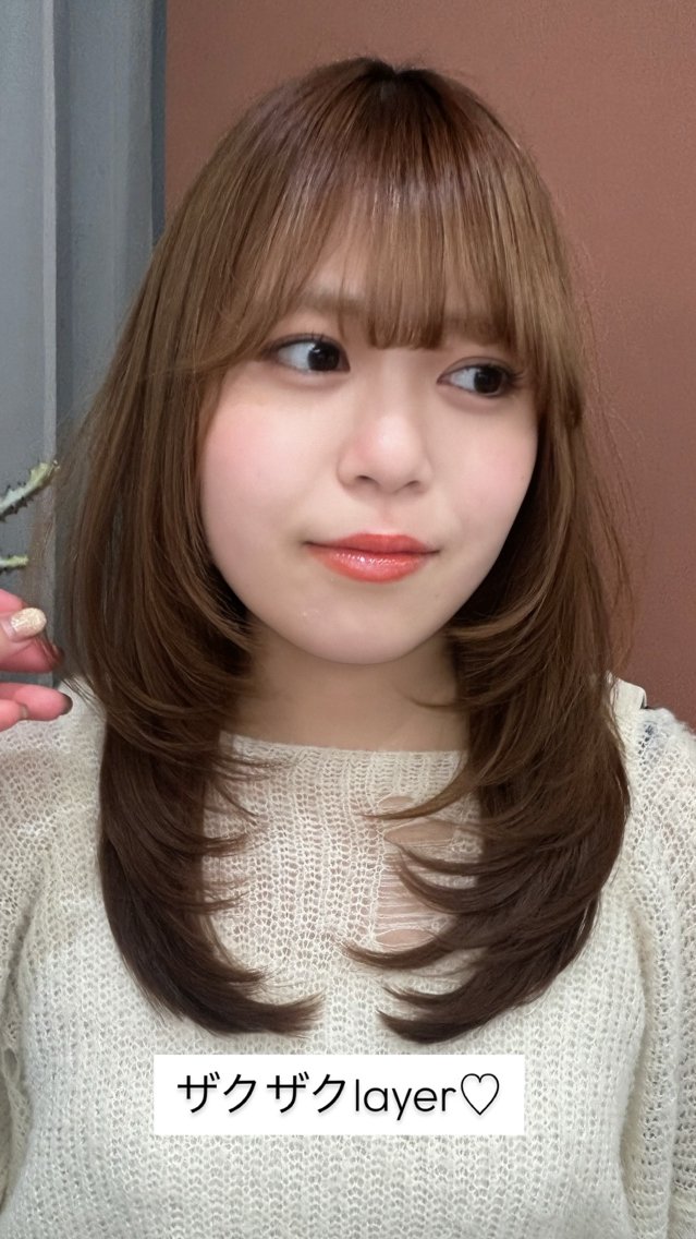 セミロング カット 梅田 / 茶屋町 / 髪質改善/🎀こゆずのヘアスタイル