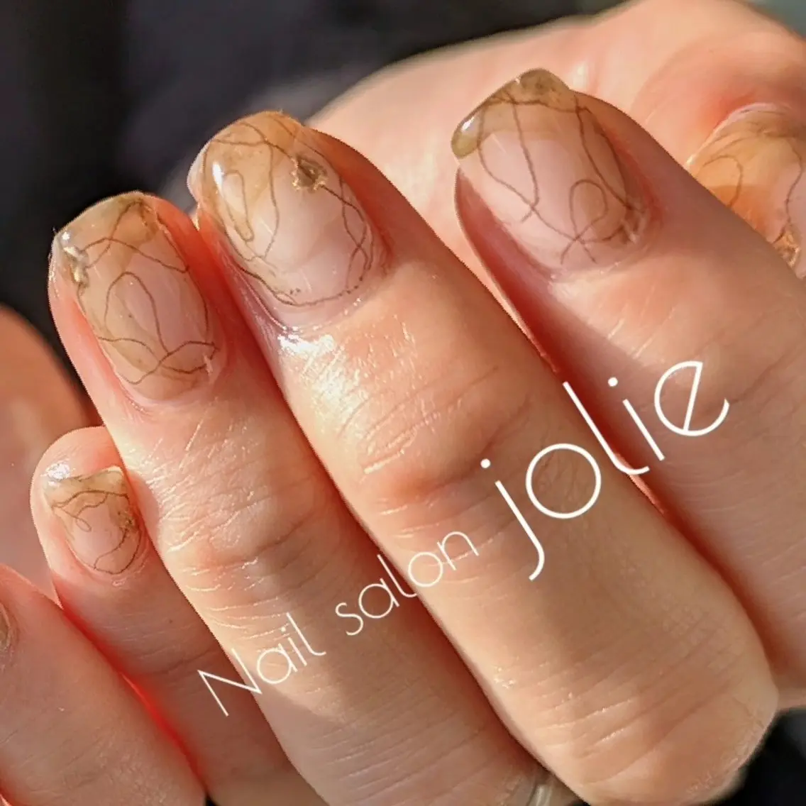 ネイル ニュアンスネイル ハンドネイル jolie ISIHARAのネイルデザイン