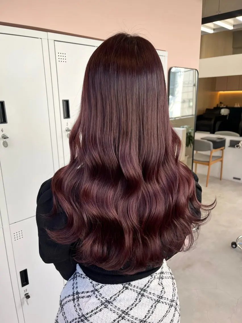 ロング カラー ピンクカラー ayaka♡ 柔らかカラーのヘアスタイル