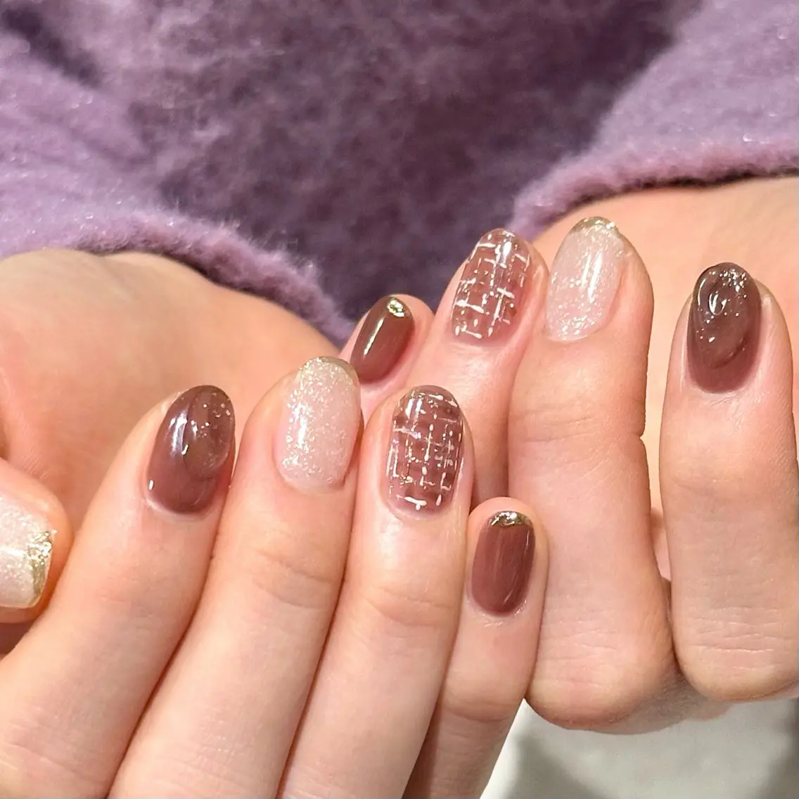 ネイル ニュアンスネイル aoi .のネイルデザイン