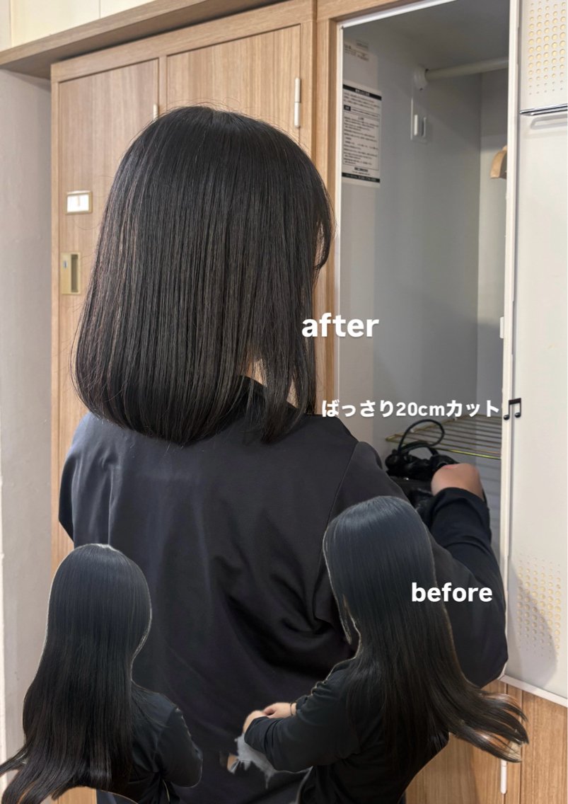ミディアム ボブ カット 金山/ショート・ボブ モデル kokonoのヘアスタイル