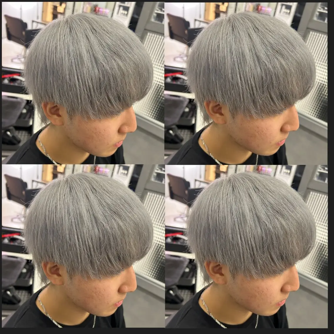 ショート カット ヘアカラー トリートメント 🔥メンズパーマ 特化 渡辺一翔のヘアスタイル