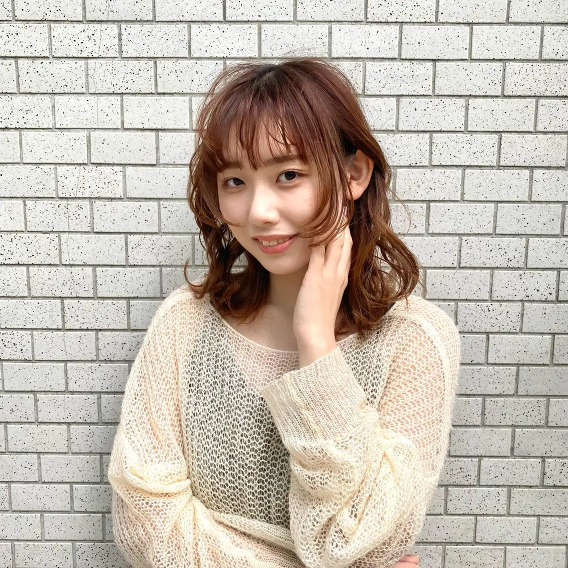 カラー 髪質改善 /市村 優音のヘアスタイル