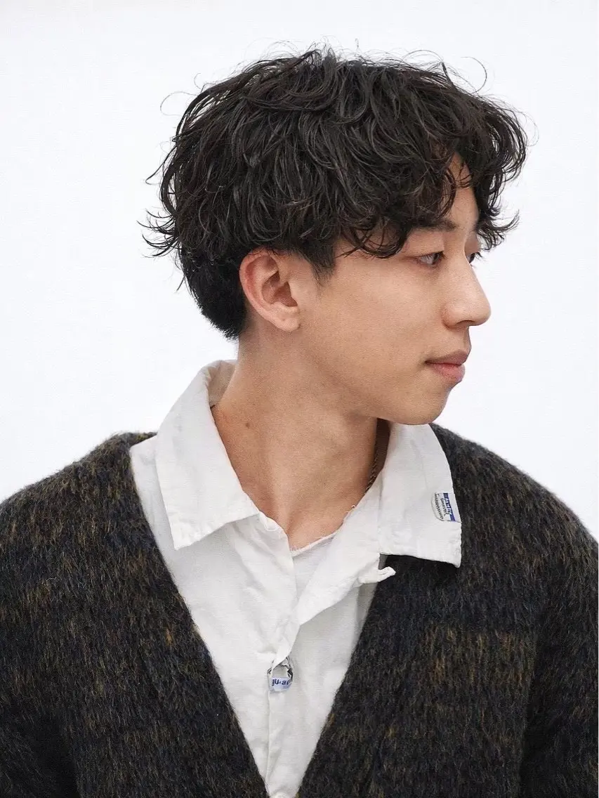 パーマ 濵田 幸実のヘアスタイル