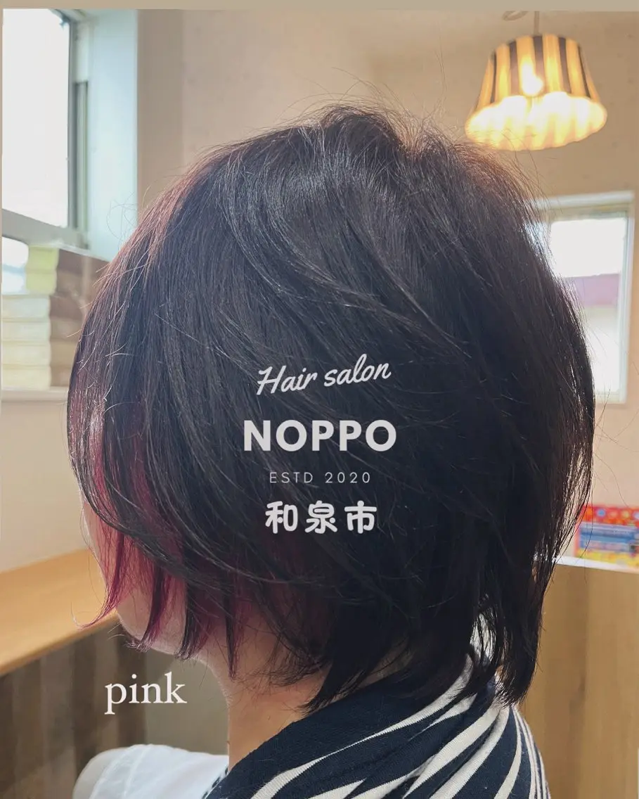 ショート カラー NOPPO 和泉市 美容室/奥村 飛鳥のヘアスタイル