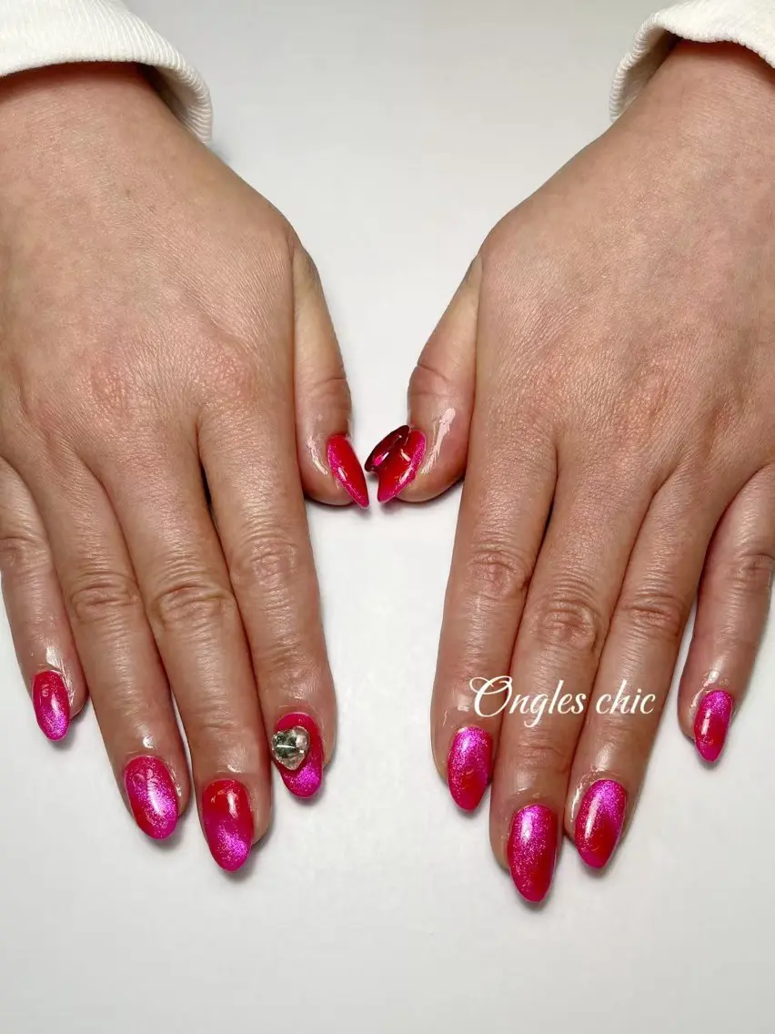 ネイル ハンドネイル ongles chicのネイルデザイン