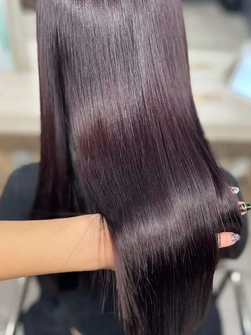 ロング カラー ヘアカラー トリートメント 多系統似合わせ/ tsuburaのヘアスタイル