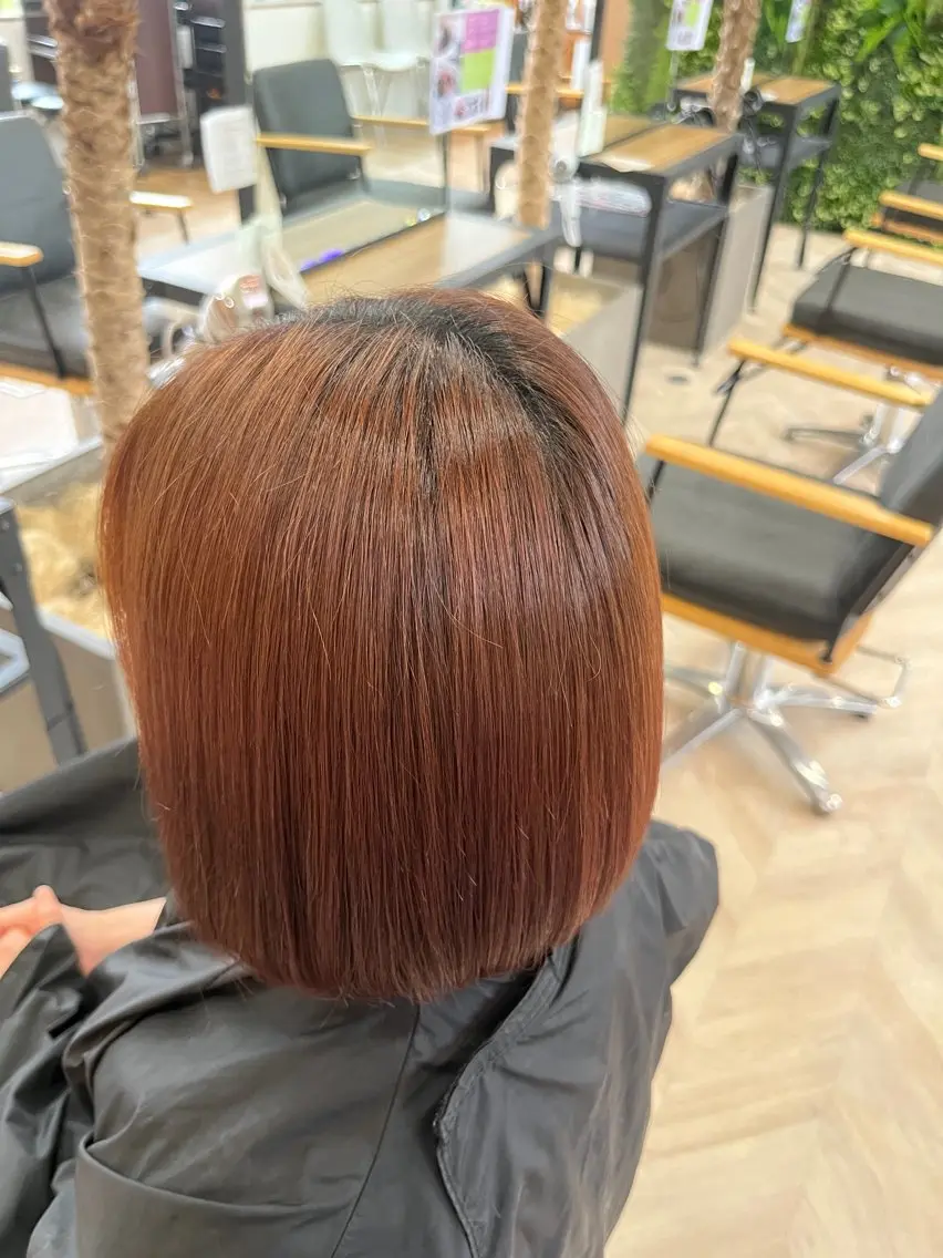 縮毛矯正 北村 空音のヘアスタイル