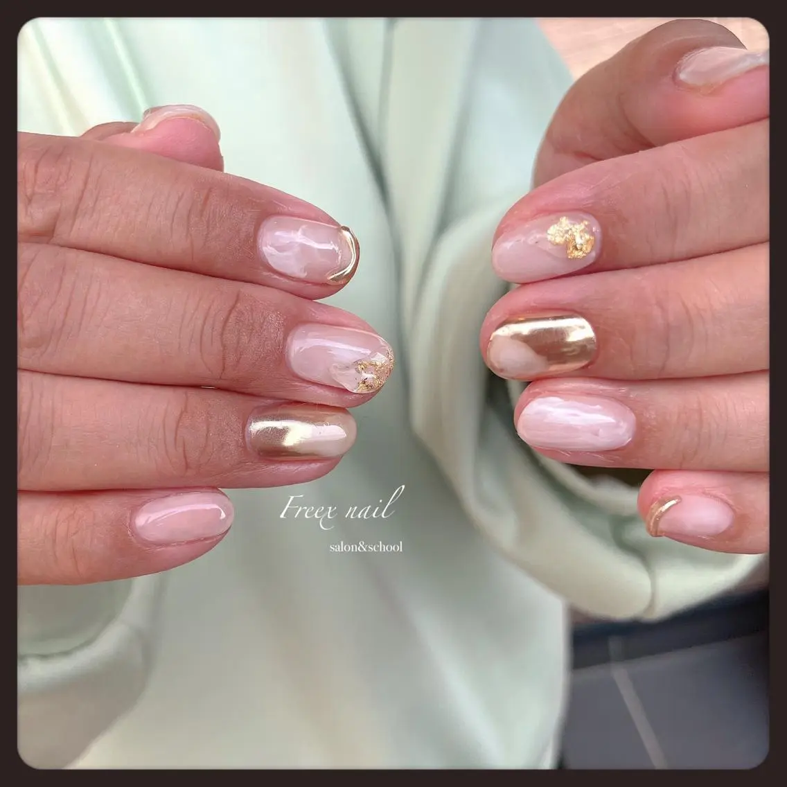 ネイル ニュアンスネイル ハンドネイル フットネイル freex nail /ニュアンス/個性派のネイルデザイン