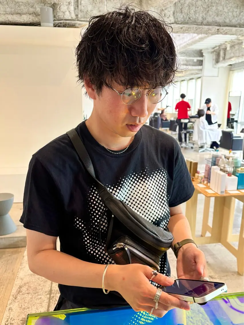 【メンズ新規限定】カット＋パーマの写真