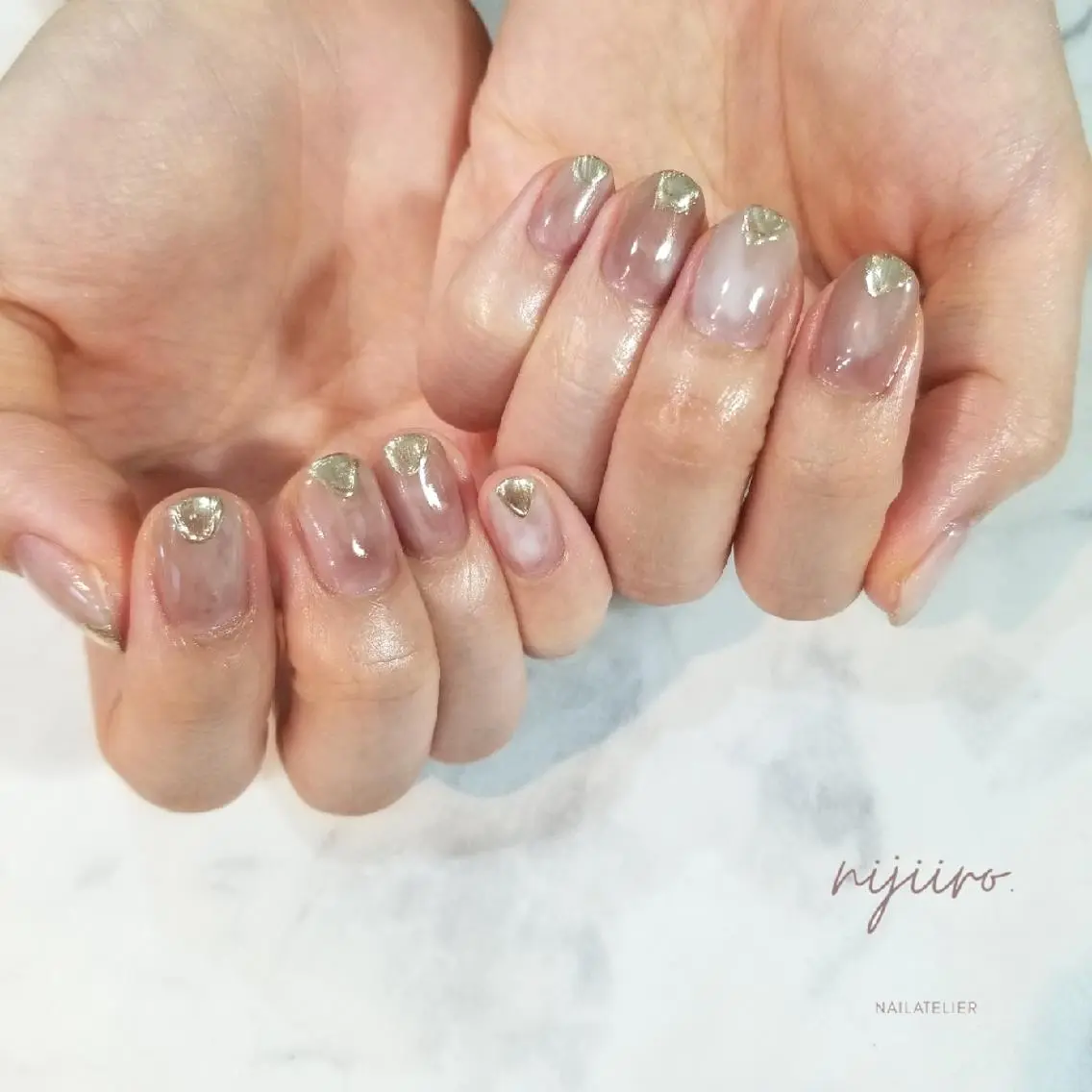 ネイル ハンドネイル nijiiro🌈 サトウのネイルデザイン