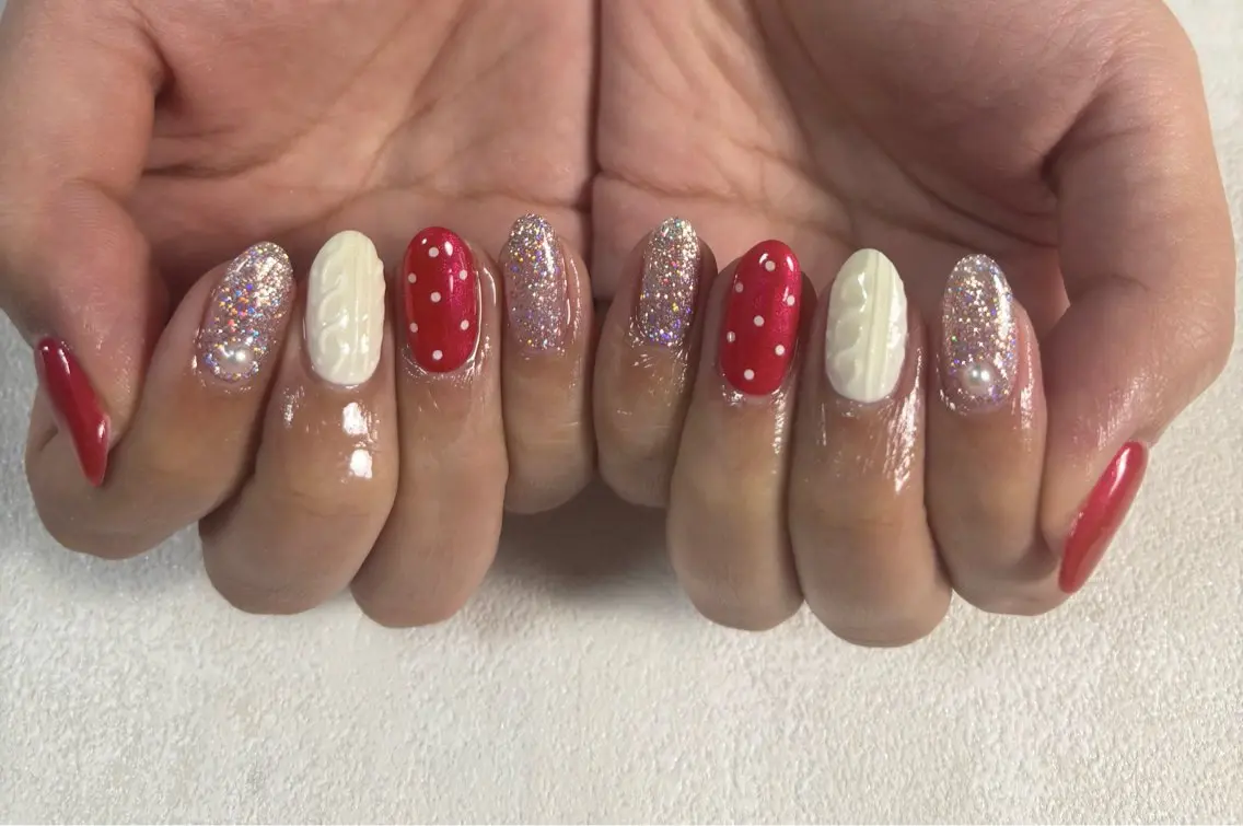 ネイル オーロラネイル ブルー フットネイル フレンチネイル ジェルネイル kiki nail たまプラーザのネイルデザイン
