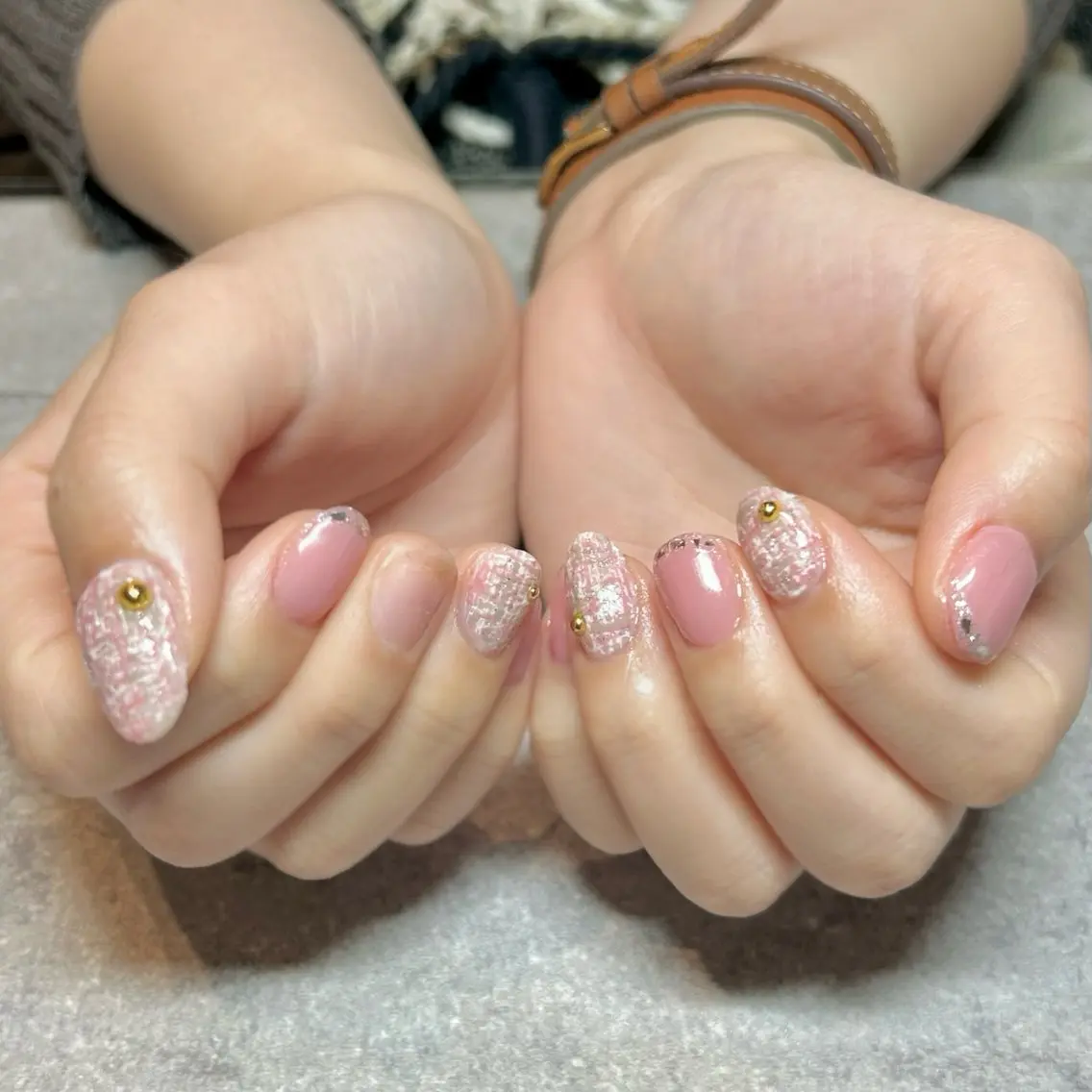 ネイル ワンカラーネイル 春ネイル midori Nanairo 京橋のネイルデザイン