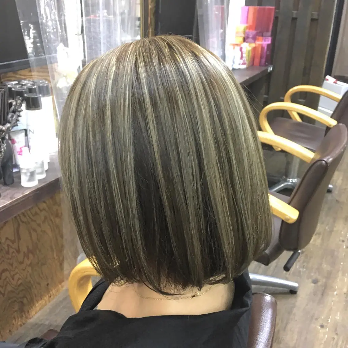 ショート カラー ハイライトカラー ハイライト カット ヘアカラー ✨U-topia渡邉 大樹【公認資格有】✨のヘアスタイル