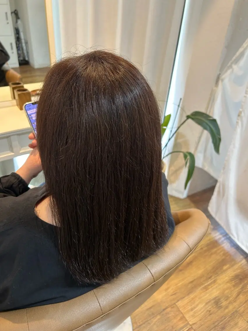 カラー カット トリートメント ✨髪質改善カラー特化 ✨河本玲奈✨のヘアスタイル