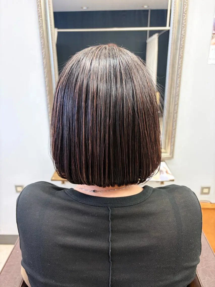 ショート パーマ ヘアアレンジ 縮毛矯正 トリートメント 産休の為お休みです! 小島凜のヘアスタイル