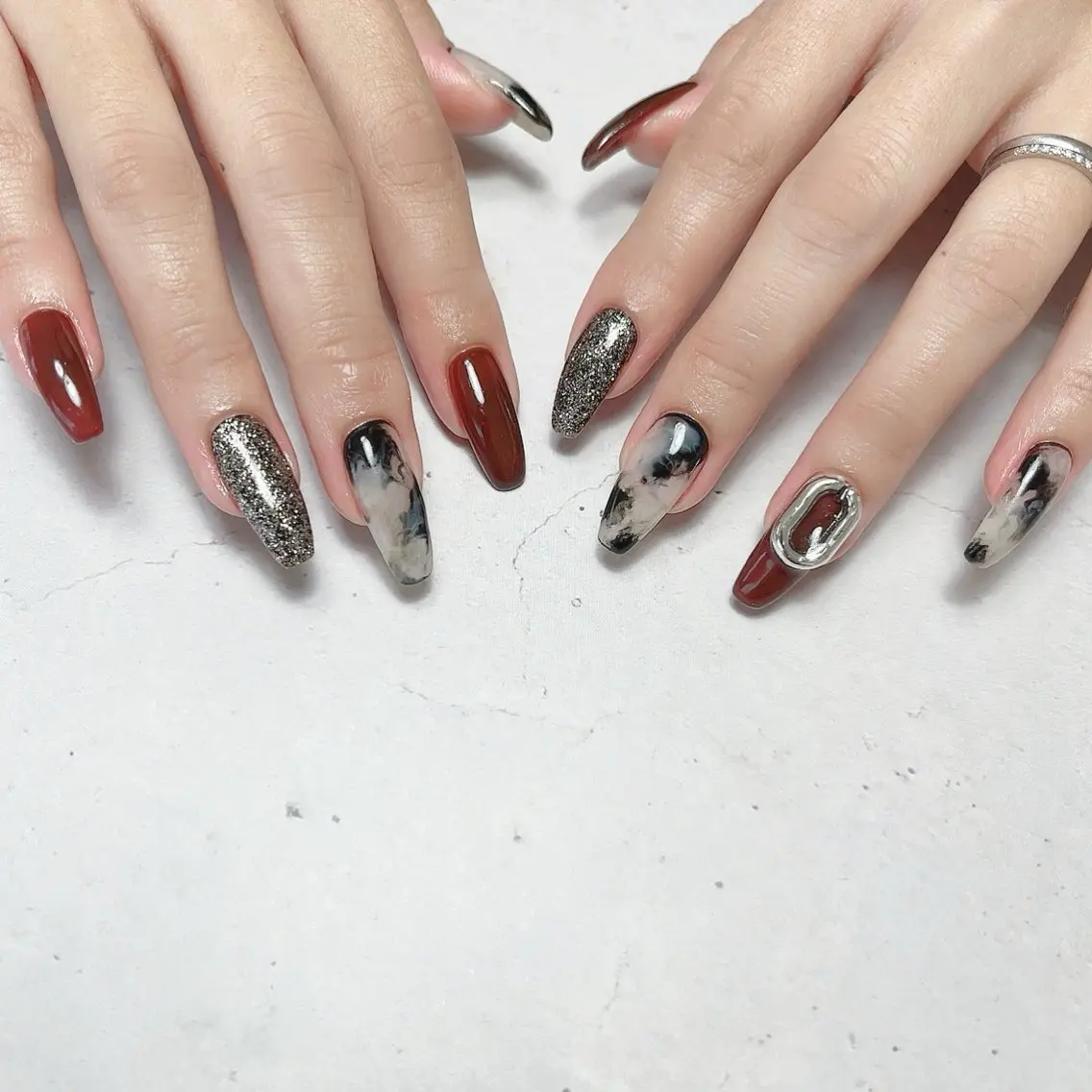 ネイル 持ち込み ハンドネイル ハンドケア nail salon Ivy【放出】のネイルデザイン