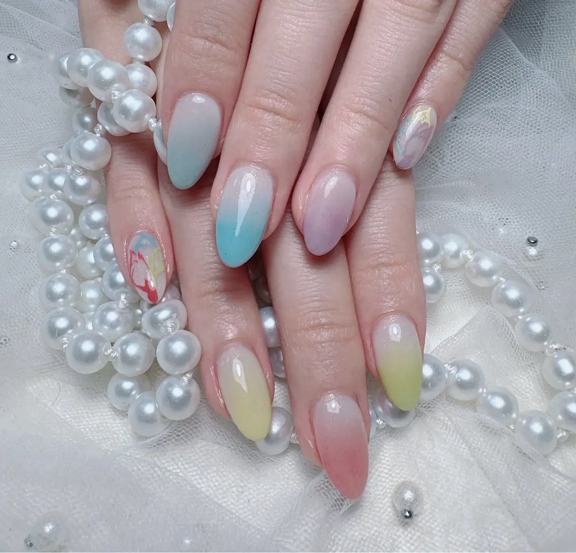 ネイル ハンドネイル 🎀M nails✨ ビューティーのネイルデザイン