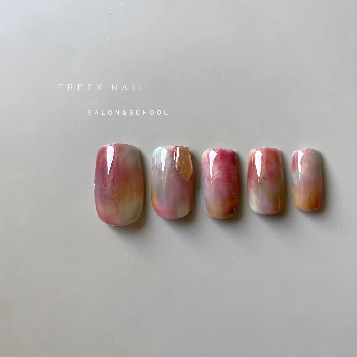 ネイル ニュアンスネイル ハンドネイル ハンドケア freex nail /ニュアンス/個性派のネイルデザイン