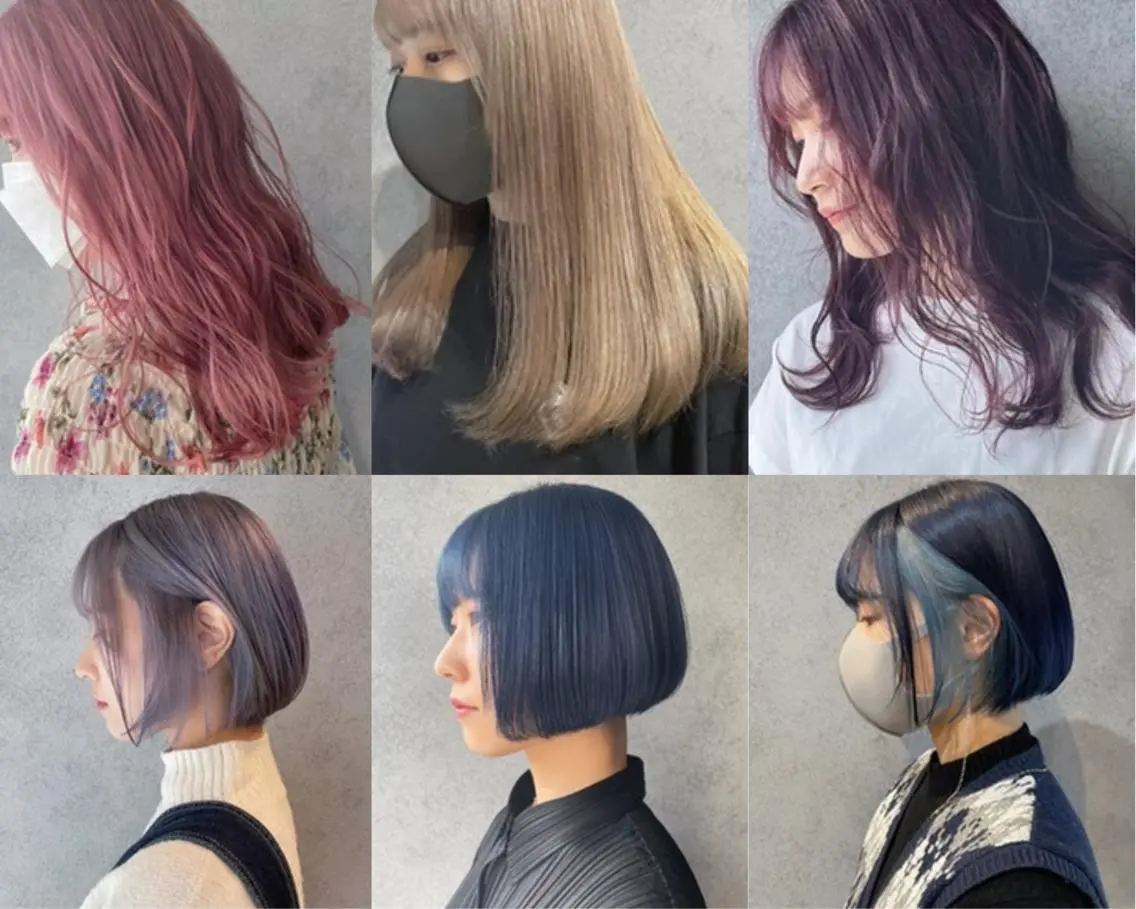 カラー 加藤 聖也のヘアスタイル