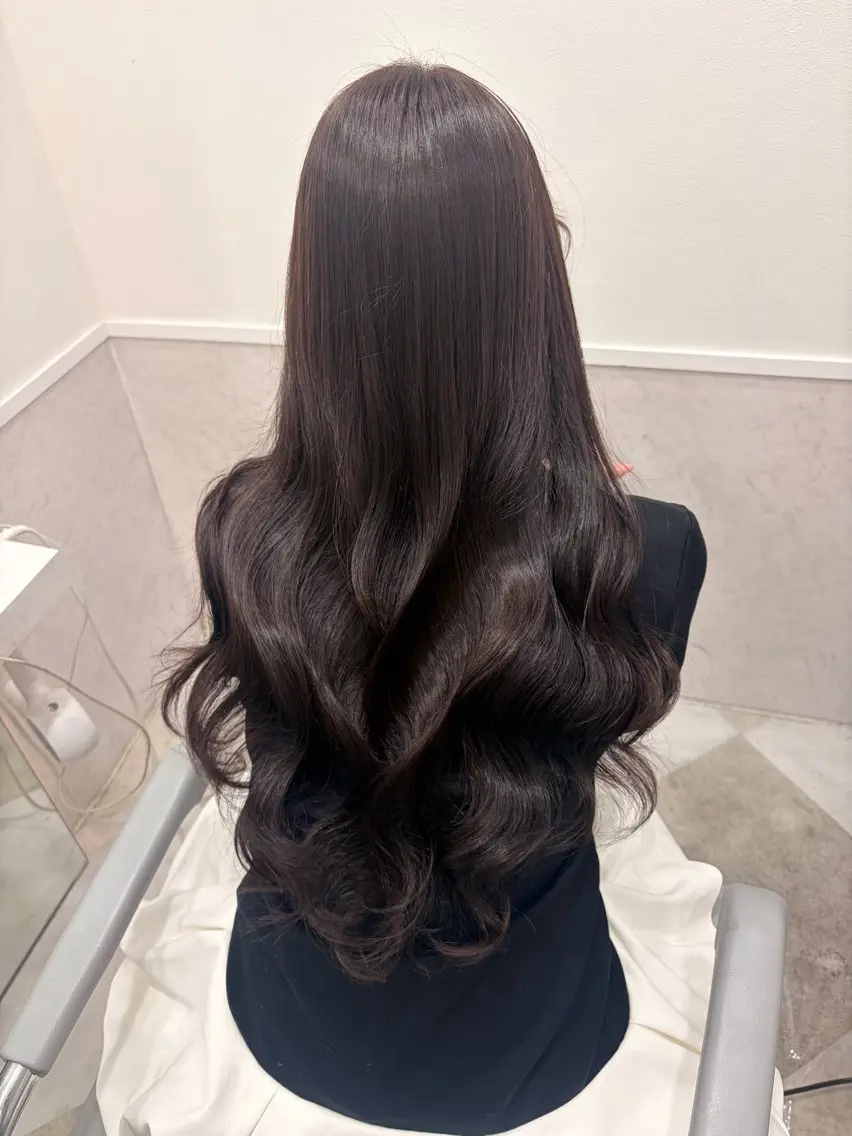 カラー ブラウンカラー ヘアカラー 木村 しずかのヘアスタイル