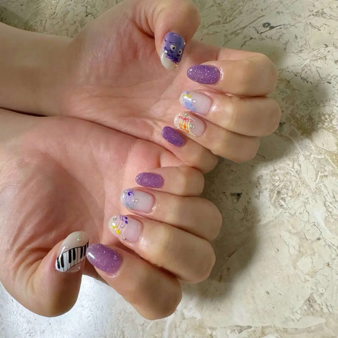 ネイル ハンドネイル フットネイル nail salon mieux(ミュー)のマツエク・マツパデザイン