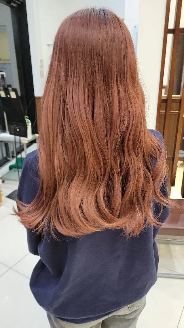 ロング カラー ブラウンカラー メンズパーマ 渡辺将功のヘアスタイル