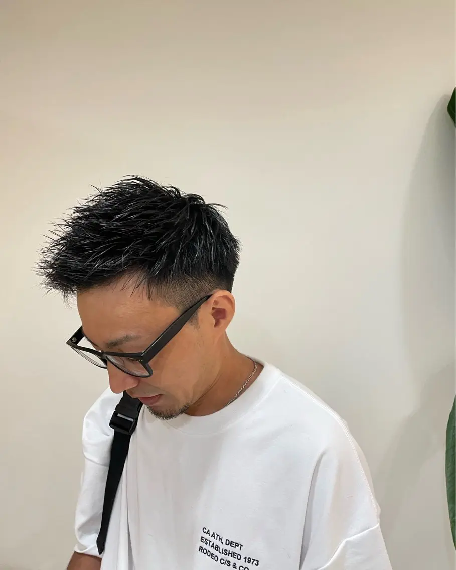 ショート メンズ CHIRU hair salonのヘアスタイル