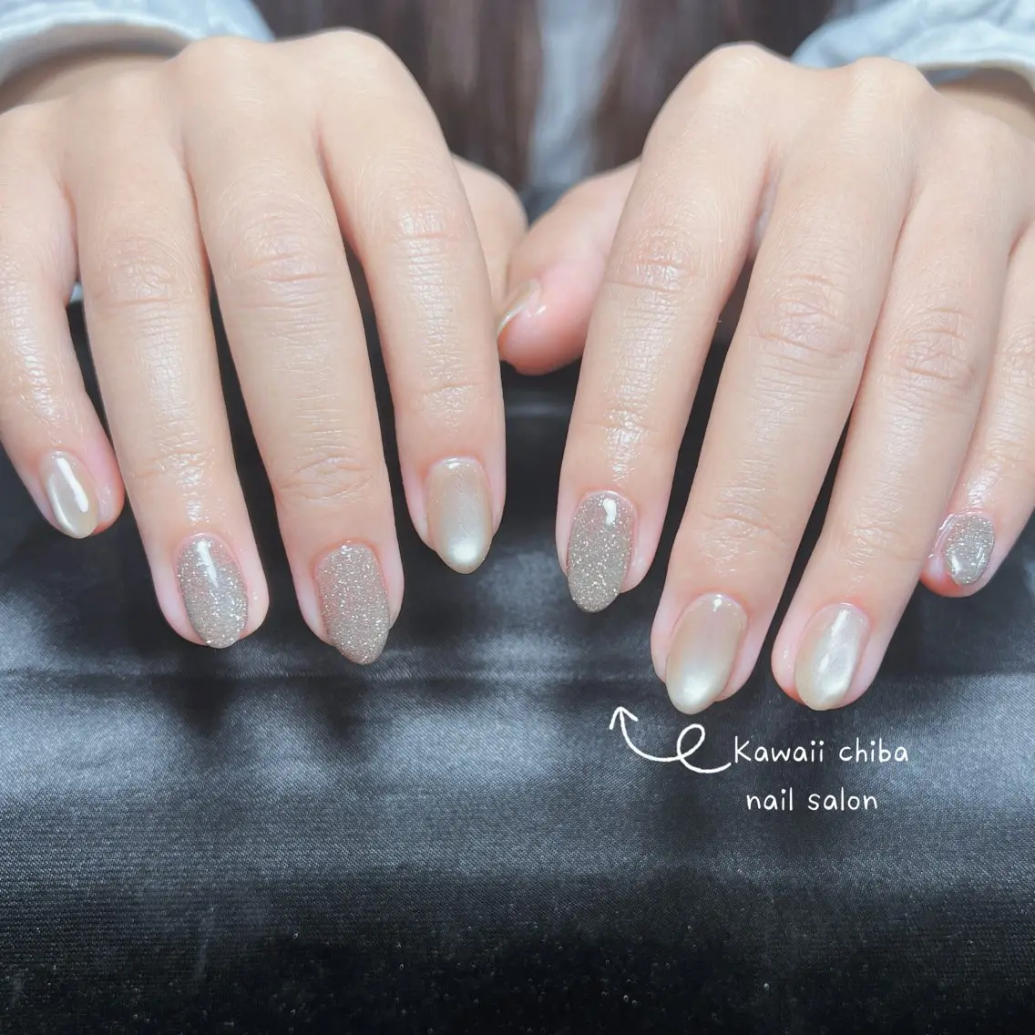 ネイル アートネイル クリアネイル ジェルネイル ハート 韓国ネイル Kawaii Chiba nailのネイルデザイン
