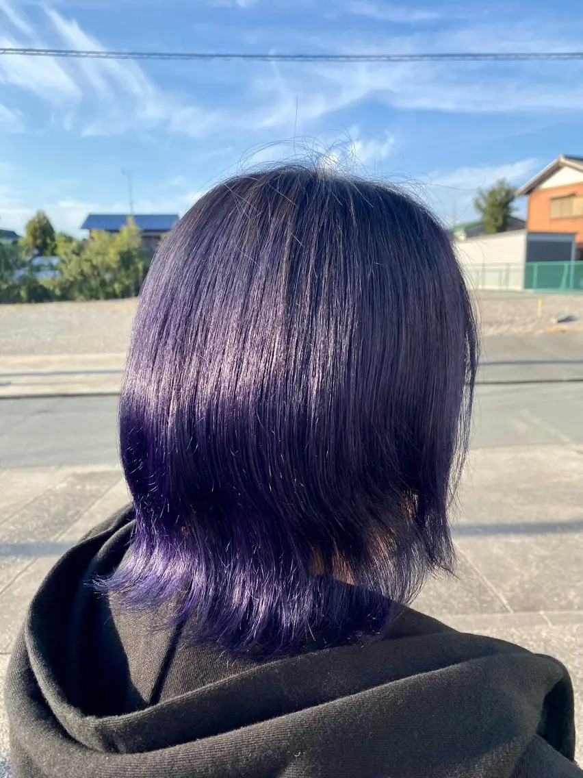 ミディアム 北川 飛瑶のヘアスタイル