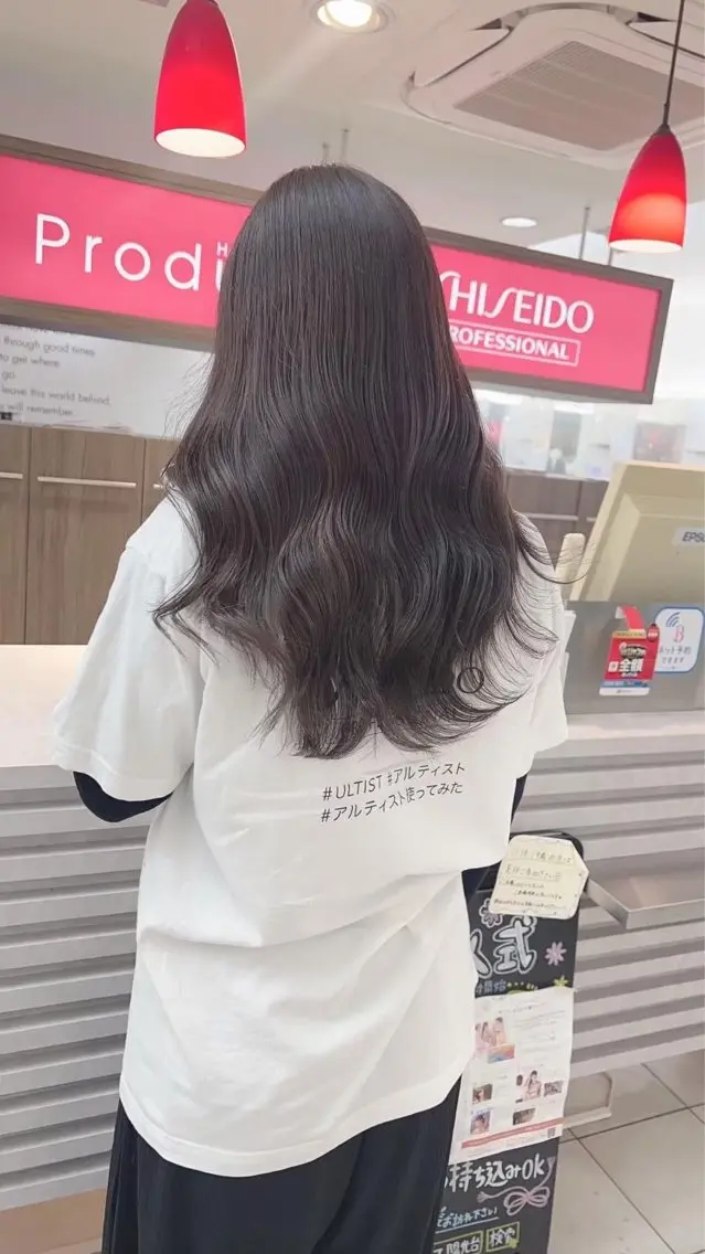 カラー 成瀬スパイラル パーマ清水大隼のヘアスタイル