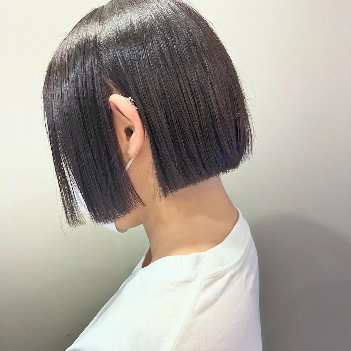ミディアム カラー 堺 鳳 ママ美容師 yukariのヘアスタイル