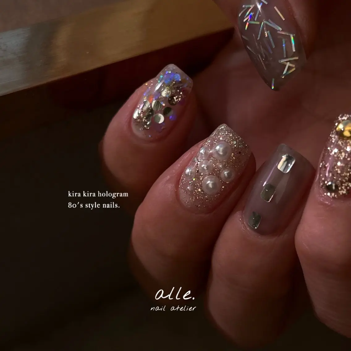 ネイル ハンドネイル atelier alle.のネイルデザイン