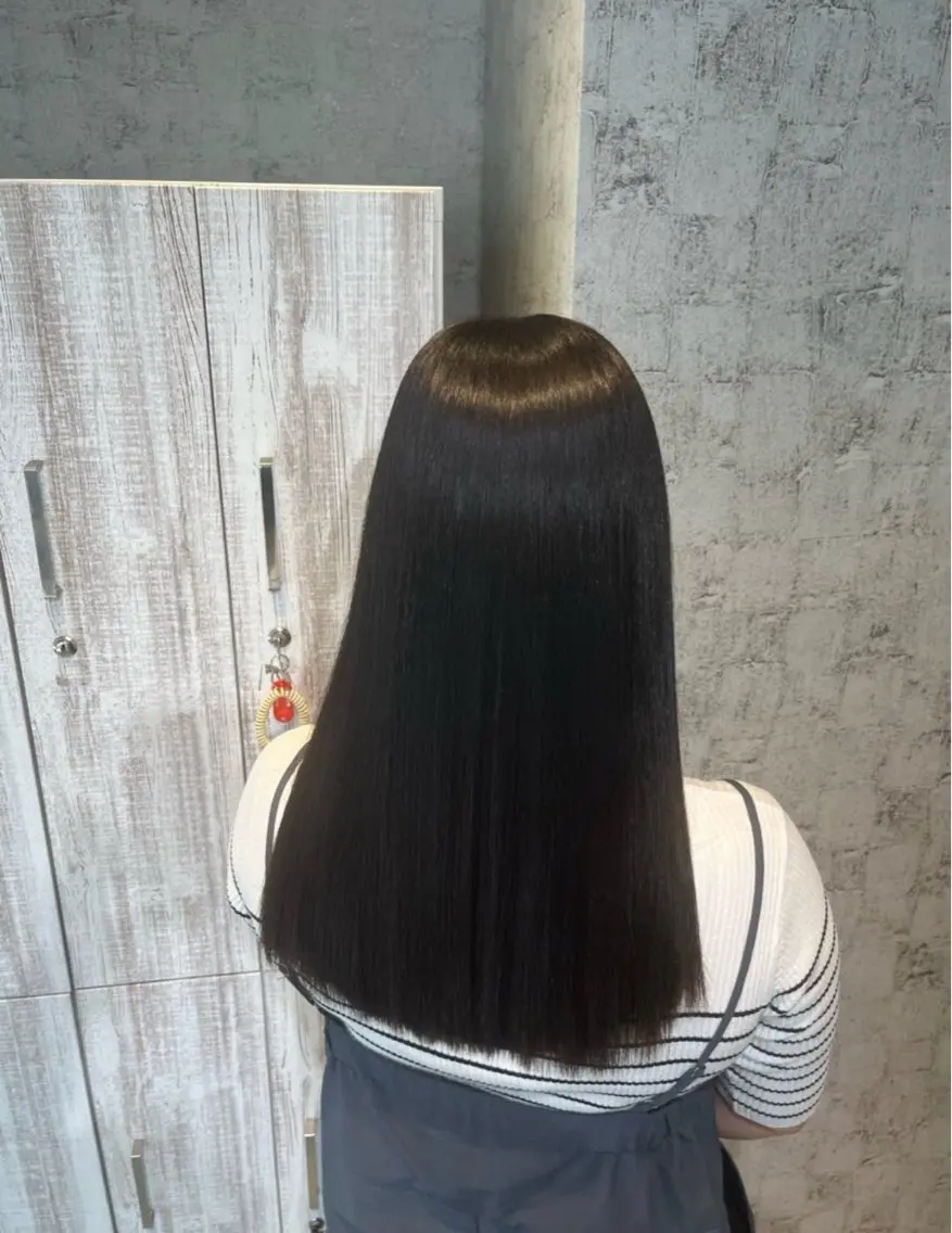 セミロング カラー ✨髪質改善カラー✨ ななみのヘアスタイル