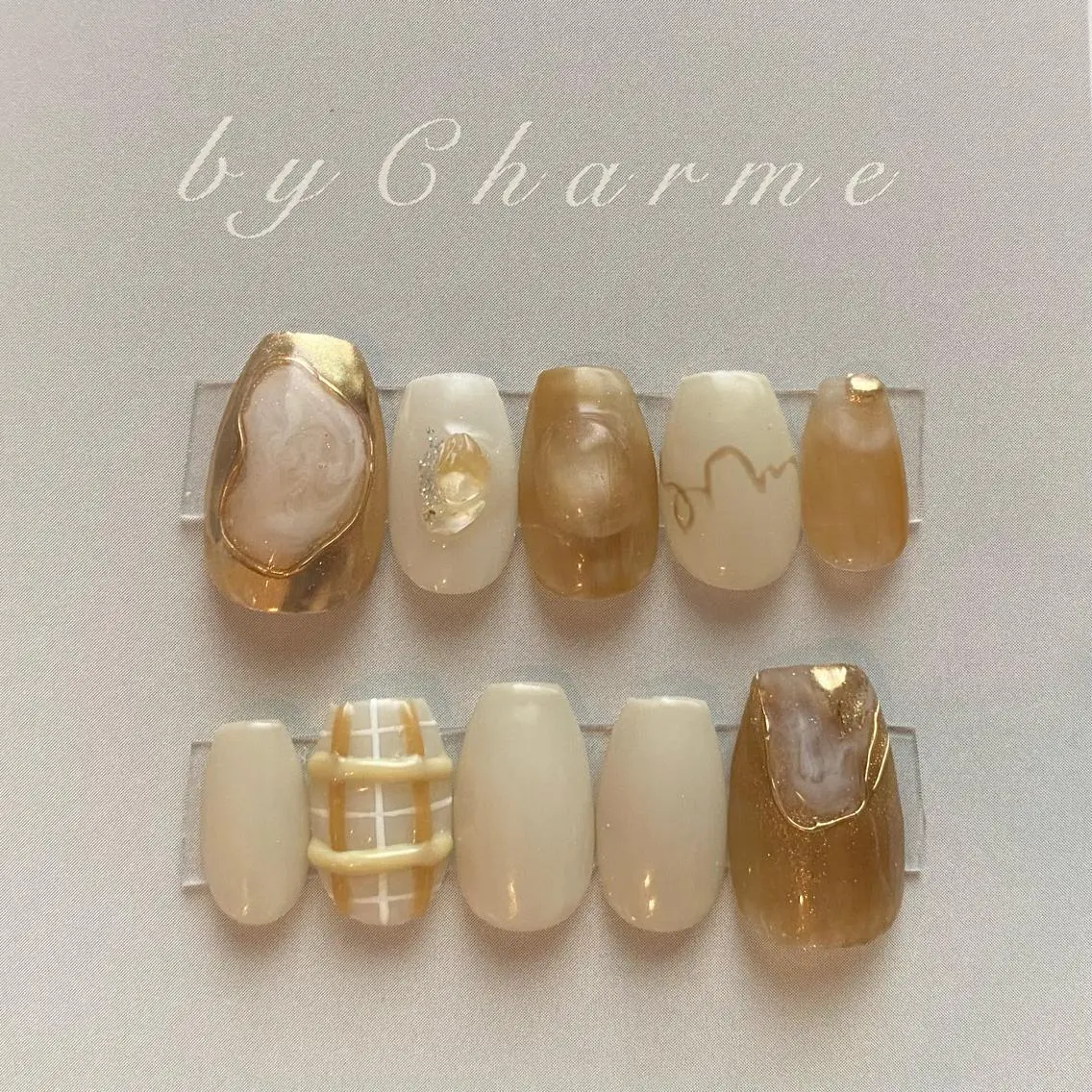 ネイル Ray. ／綺麗目ニュアンスのネイルデザイン