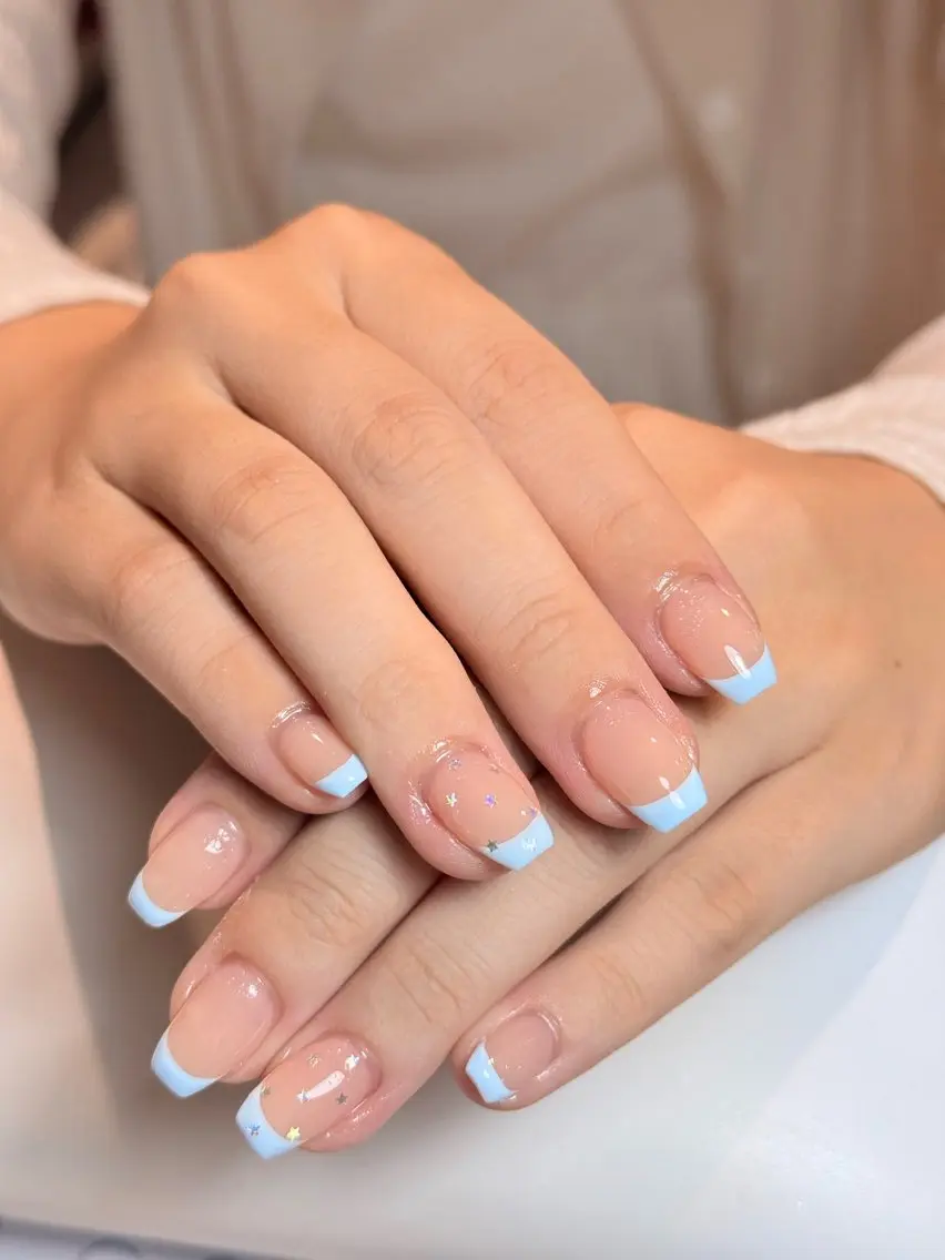 ネイル アートネイル チークネイル フレンチネイル グラデーション キラキラネイル ハンドネイル Risa_ Nailのネイルデザイン