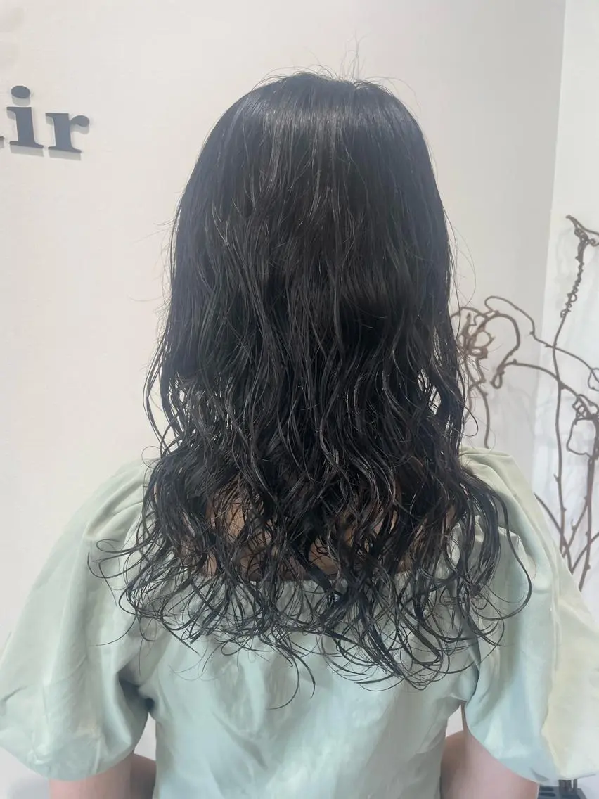 パーマ(L)×カットの写真