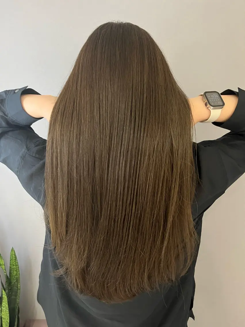 ロング ヘアカラー Grow by NYNY 田代 紀恵のヘアスタイル