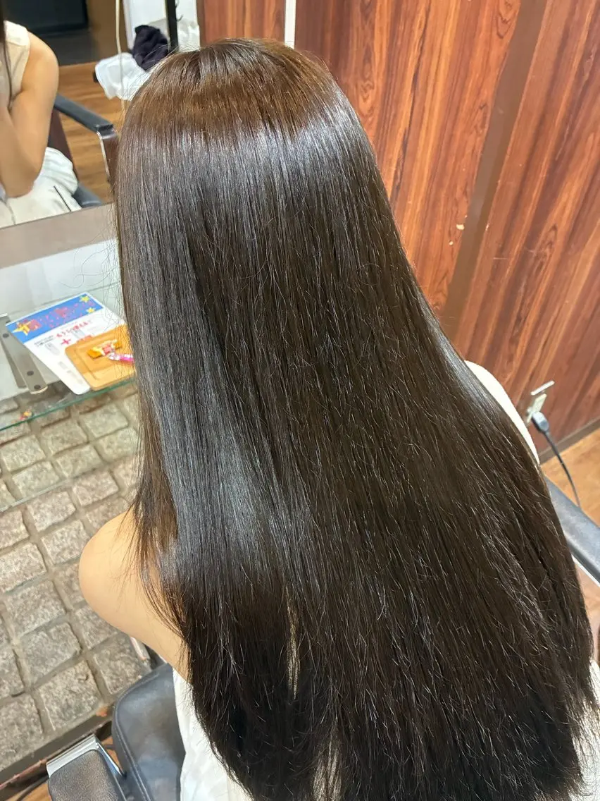 カラー ヘアカラー トリートメント タカギ ハルのヘアスタイル